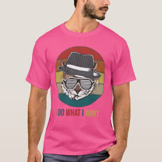 レトロ風 猫好き 90年代 アニメ メンズ レディース Tシャツ