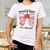 レトロ風 100日を乗り切ったぞ 学校 トライブレンドＴシャツ