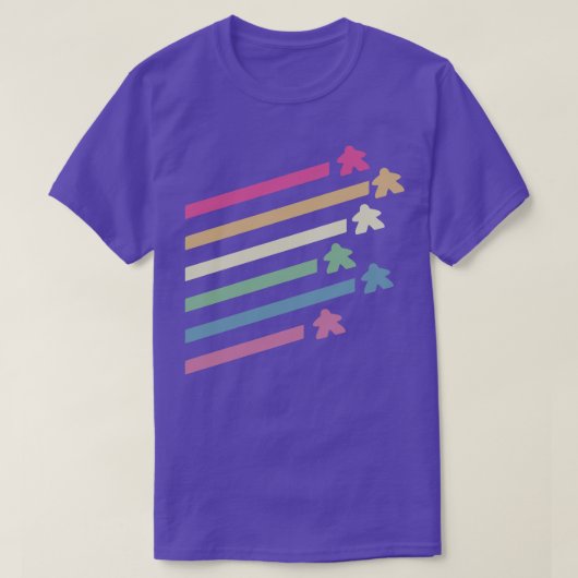 レトロ飛んでいるミエプル Tシャツ (デザイン正面)