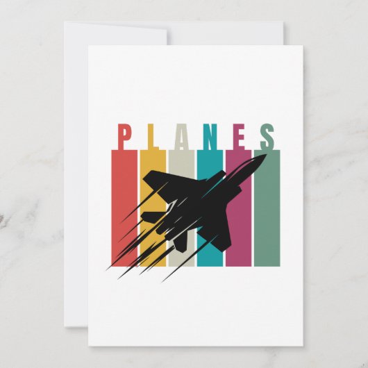 レトロ飛行機ジェット機飛んでいる、航空誕生日 (正面)