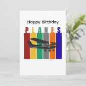 レトロ飛行機セスナ航空誕生日 (スタンド正面)