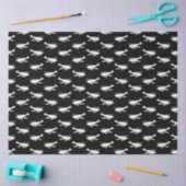 レトロ飛行機デザインアンティーク飛行機芸術航空 薄葉紙 (クラフト)