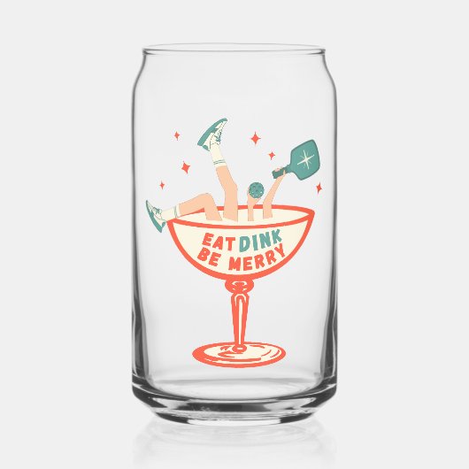 レトロ食べ、ディンク、ビーメリークルのクリスマス ガラス缶 (正面)