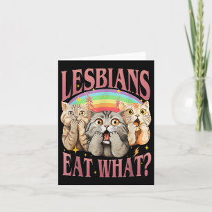 レトロ食べLgbt何キャットレズビアンプライド月等 カード