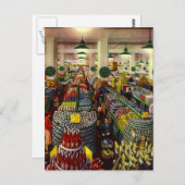 レトロ食料品店クーポンクリッパーのギフトギフト ポストカード (正面/裏面)