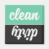 レトロ食洗機磁石 マグネット (正面)