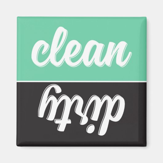 レトロ食洗機磁石 マグネット (正面)