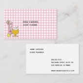 レトロ飲料用シンプル名刺 名刺 (正面/裏面)