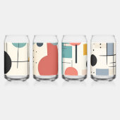 レトロ飲料缶ガラス器ヴィンテージデザイン ガラス缶 (裏面)