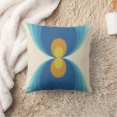 レトロ飾り枕70s 60sスタイル クッション (ブランケット)