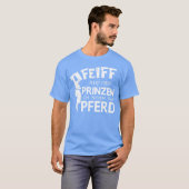 レトロ馬の引用 Tシャツ (正面フル)