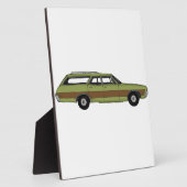 レトロ駅馬車 フォトプラーク (側面)