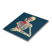 レトロ骨格 タイル (側面)