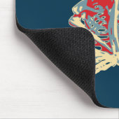 レトロ骨格 マウスパッド (コーナー)