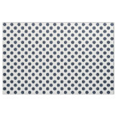 レトロ高級藍青水玉模様模様 ファブリック (ファットクウォーター)