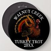 レトロ魅力的トルコトートレース 缶バッジ (正面&裏面)