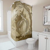 レトロ魔女 シャワーカーテン (インサイチュ)