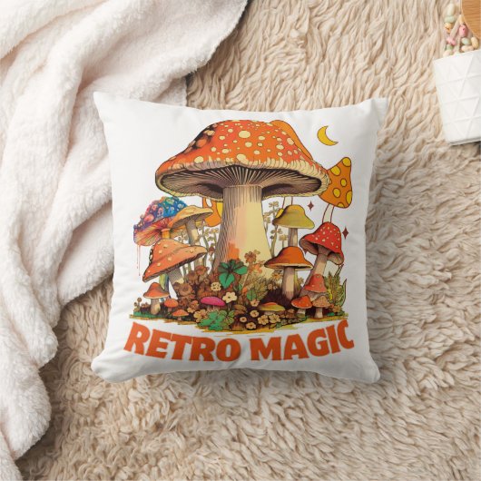 レトロ魔法 クッション (ブランケット)