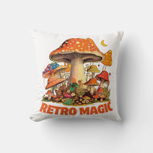 レトロ魔法 クッション (正面)