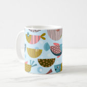 レトロ魚 コーヒーマグカップ (正面左)