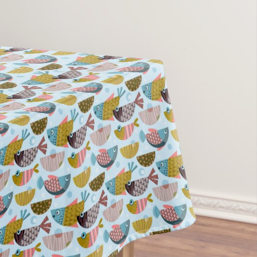 レトロ魚 テーブルクロス (インサイチュ)