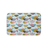 レトロ魚 バスマット (正面)