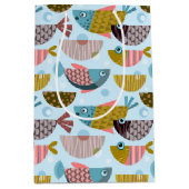 レトロ魚 ミディアムペーパーバッグ (正面)