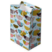 レトロ魚 ミディアムペーパーバッグ (裏面アングル)