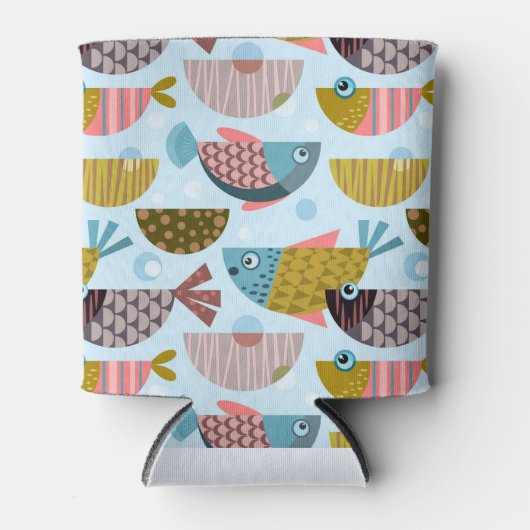 レトロ魚 缶クーラー (正面)