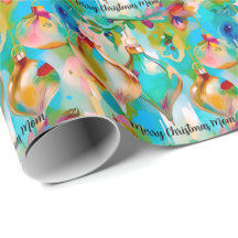 レトロ鮮やかクリスマスオーナメントカスタム文字