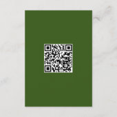 レトロ鮮やかフローラレジストリ格納装置カード エンクロージャーカード (裏面)