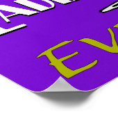 レトロ鮮やかレディースナイト ポスター (角)