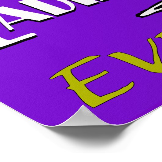 レトロ鮮やかレディースナイト ポスター (角)