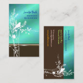 レトロ鳥 名刺 (正面/裏面)