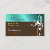 レトロ鳥 名刺 (裏面)