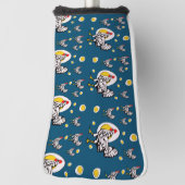 レトロ鶏 ゴルフヘッドカバー (回転90)