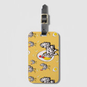 レトロ鶏 ラゲッジタグ (正面縦)