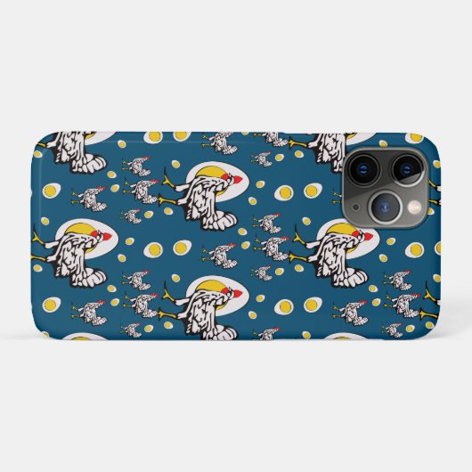 レトロ鶏 Case-Mate iPhoneケース (裏面(横))