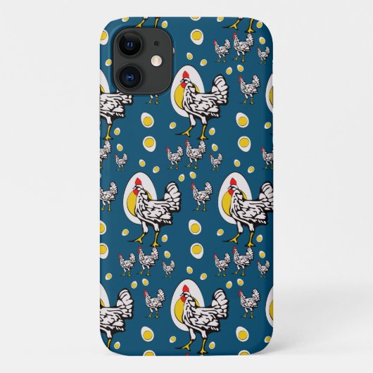 レトロ鶏 Case-Mate iPhoneケース (裏面)