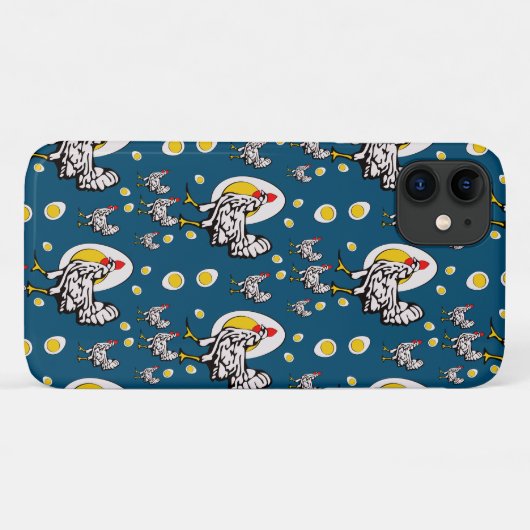 レトロ鶏 Case-Mate iPhoneケース (裏面(横))