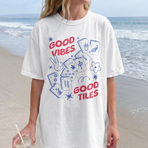 レトロ麻雀グッドバイブス Tシャツ