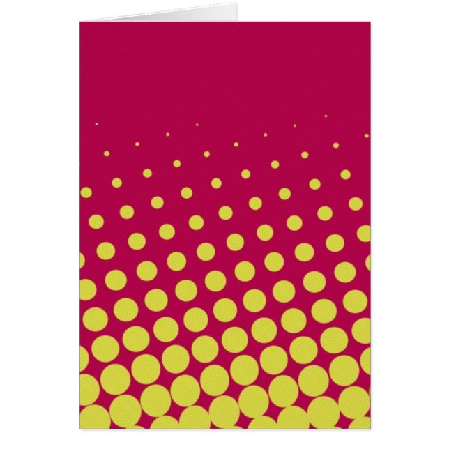 レトロ黄色の点 (正面)