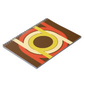 レトロ黄金比インスパイアデザイン ノートブック (左側)