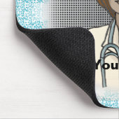 レトロ黒人女性医師 マウスパッド (コーナー)