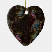 レトロ黒原子抽象芸術 セラミックオーナメント (右)