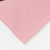 レトロ黒猫 フリースブランケット (角)