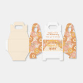 レトロ1グルービーベビー誕生日 フェイバーボックス (折り畳みなし)