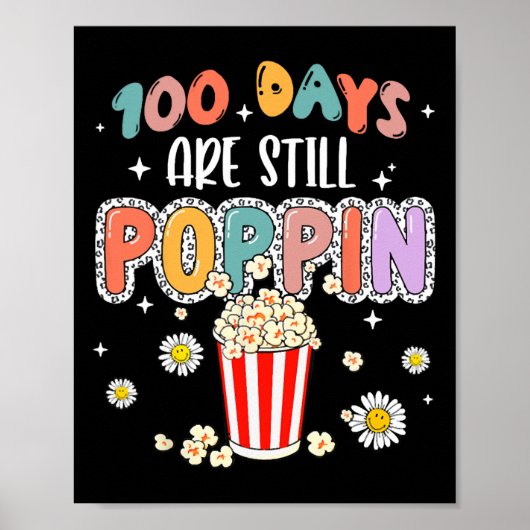 レトロ100日とスティルポピおもしろいン100日 ポスター (正面)
