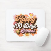 レトロ100日の学校先生Kids Groovy 100t マウスパッド (マウス)