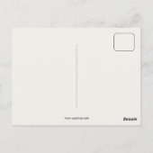 レトロ1920s 1930sスタイル出荷広告 ポストカード (裏面)